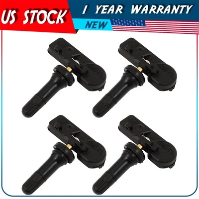 Sensores de presión de neumáticos de 315 MHz 4 piezas para Audi A5 Quattro Volkswagen Golf Foto 1 de 4