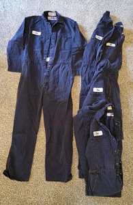 5 pares de monos G&K Teamwear 44 regular azul marino ropa de trabajo uniforme mono  - Imagen 1 de 4