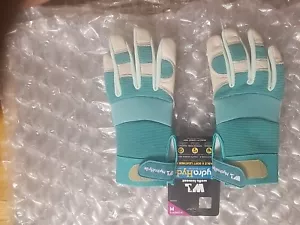 Wells Lamont HydraHyde Women's Indoor/Outdoor Work Gloves Teal Medium 1 pair - Picture 1 of 20