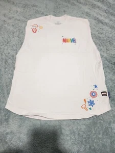 Marvel Shirt Mens Small Spirit Jersey Rainbow Pride Avengers Tank Top Sleeveless - Picture 1 of 8