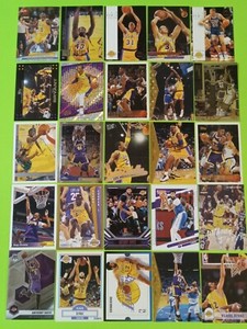 Los Angeles Lakers 100 Cards, LeBron James, Kobe Bryant, Magic Johnson, Davis