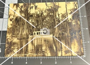 1940s Winter Haven FL Florida CYPRESS GARDENS Boat Tour Antique PHOTO - Picture 1 of 3