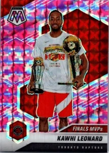 2020-21 Panini Mosaic Pink Camo Prizm Finals MVPs #299 Kawhi Leonard Raptors - Picture 1 of 2