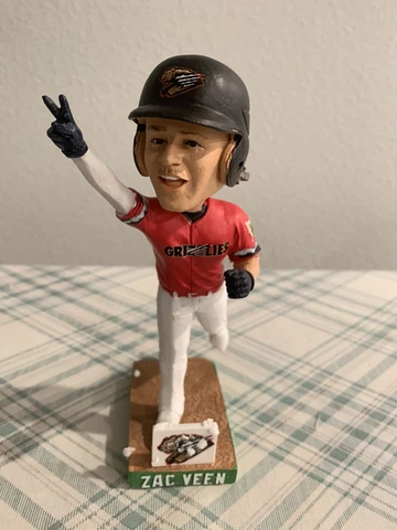 2022 ZAC VEEN BOBBLEHEAD—FRESNO GRIZZLIES & COLORADO ROCKIES Cover