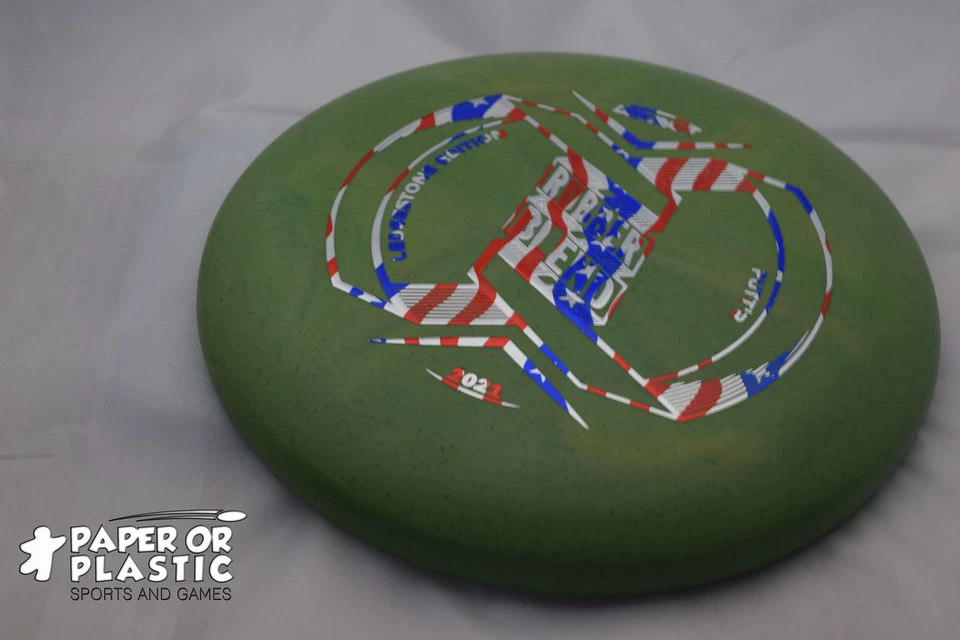 Putter verde Discraft Ledgestone 2021 mezcla de goma putt'r 172 g NUEVO patriótico Foto 1 de 1