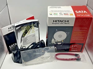 Hitachi DESKSTAR 2.0 TB SATA HD32000 3.5 inch 7200 RPM Internal HD New Open Box - Picture 1 of 17
