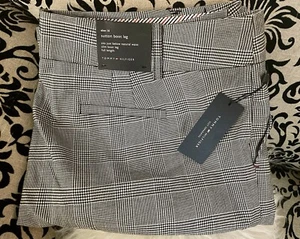 Neu mit Etikett Tommy Hilfiger Glen karierte Damen-Bootcuthose Größe 16 Sutton Bootleg - Bild 1 von 9