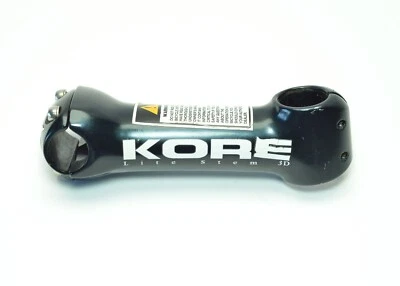 KORE LITE 130 MM REACH BICYCLE 8 DEG 3 BOLT 1 1/8" THREADLESS STEM 25.4 MM CLAMP - Image 1 of 2