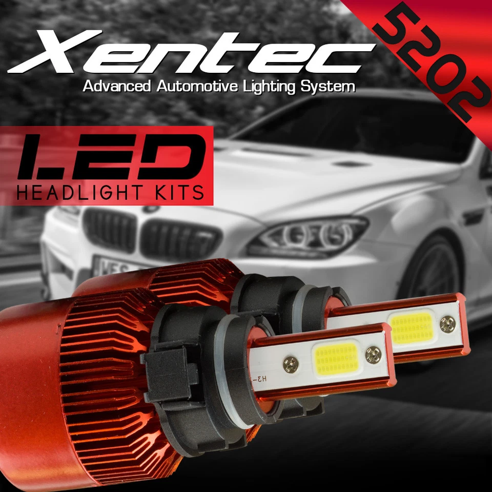 Kit de luces antiniebla LED 5202 388W 38800LM para Chevrolet Silverado 1500 2008-2014 6000 k Foto 1 de 4