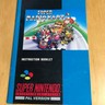 Super Nintendo SNES Manual Only - Super Mario Kart