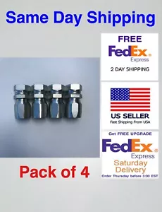 Reusable Hose Fitting 100R5, R5-10-610 Female JIC 37, 10C5-10RFJX PACK of 4 - Picture 1 of 9