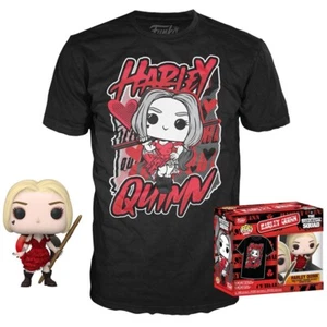 Set figura POP & Tee DC Comics Escuadron Suicida Harley Quinn - Imagen 1 de 4