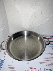 "Edelstahlpfanne Bratpfanne von Schutte-Ufer SUS INOX 18/10 & KUPFER 11 3/4" - Bild 1 von 5