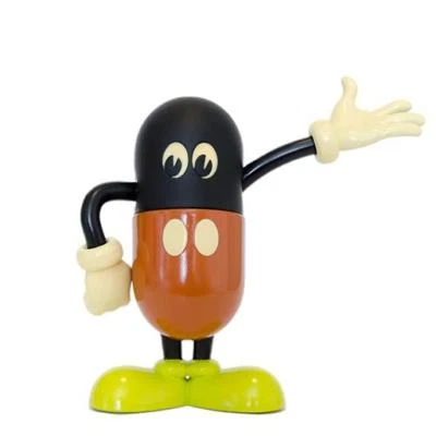 FIGURA DE JUGUETE DE VINILO MICKEY FINN (OG COLORWAY) DE COOP x 3DRETRO Foto 1 de 2