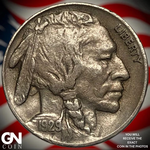 1929 S Buffalo Nickel Q8003 Cover