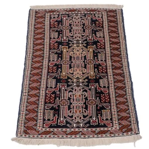 Baluchi Afghan Persiann Handwoven Small Rug 146 x 97 cm (Oriental Carpet Balouch - Picture 1 of 9