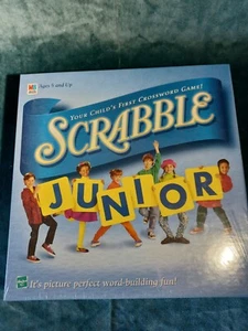 Scrabble Junior Board Game Your Childs First Crossword  1999 Milton Bradley New - Picture 1 of 3
