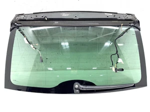 2008-2010 PORSCHE CAYENNE 957 GTS REAR WINDSHIELD TRUNK WINDOW GLASS OEM - Picture 1 of 9