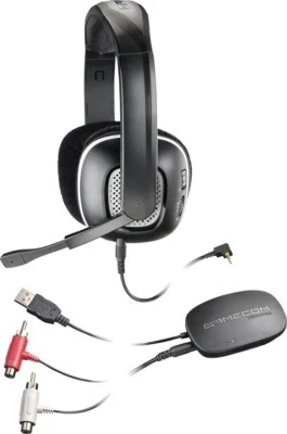POLY Plantronics GameCom X95 XBox 360 Wireless Stereo Gaming Audio Headphones - Image 1 of 2