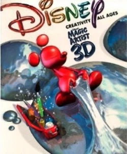 Disney Magic Artist 3D Pc Mac Brand New Cd Rom In Paper Sleeve XP - Picture 1 of 2