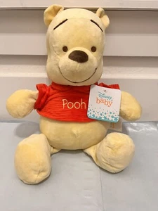Winnie The Pooh Dysney Baby Toy Plush Stuffed Animal New With Tag - Picture 1 of 3