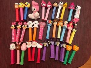 Pez Dispensers Lot of 35 - Picture 1 of 4