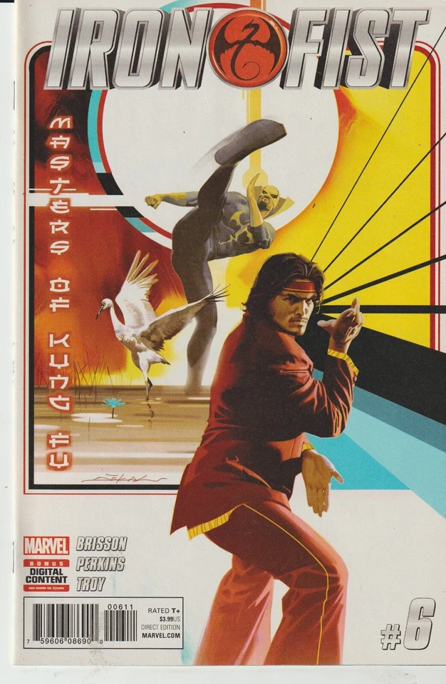 MARVEL COMICS IRON FIST #6 (2017) 1ST PRINT VF+ Foto 1 de 1