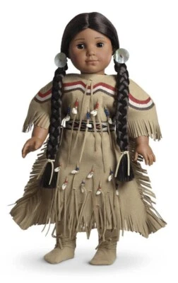 Traje de piel de ciervo American Girl Kaya's *Retirado* #D8652-AF1A - Nuevo en caja original Foto 1 de 3