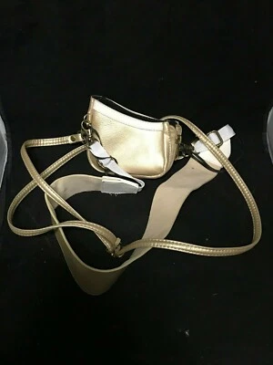 Estuche para cámara Heidi Swapp Instax Mini 7 u 8 correa bandolera oro champán Foto 1 de 2