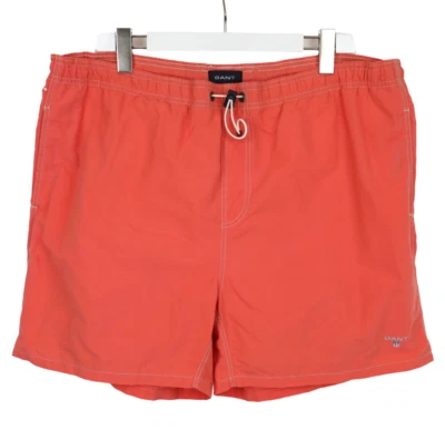 Gant Bademode Herren 2XL Kordelzug Taille Gesticktes Logo Pink - Bild 1 von 4