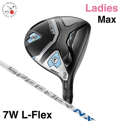 COBRA AEROJET MAX Ladies Fairway Wood Club 7W Speeder NX Graphite Shaft L-Flex  - Image 1 of 4