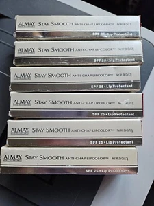 Almay Stay Smooth Anti-Chap Lipcolor Lipstick SPF 25 NEW. Choose Your Colors - Picture 1 of 13