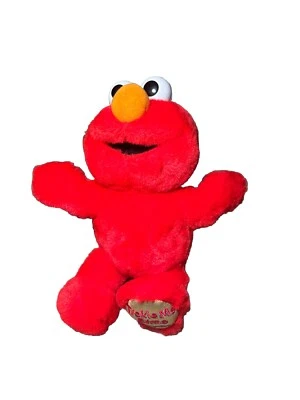 Peluche parlante Fisher Price Sesame Street Tickle Me Elmo Surprise 12" Foto 1 de 4