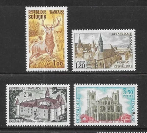France 1972 Tourist Publicity set of 4 all vf MINT never hinged SG 1958 - 1961 - Picture 1 of 1