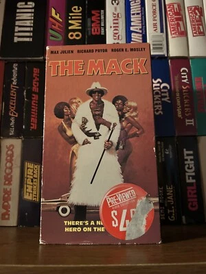 The Mack 1997 Richard Pryor New Line Cinema Blockbuster Former Rental VHS Foto 1 de 4