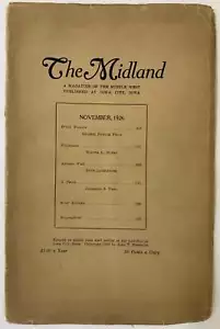 Midland A Magazine of the Middle West kaputte Run 1926-1934 - Bild 1 von 6