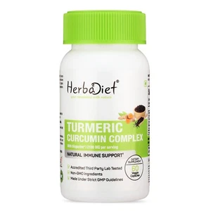 Turmeric Curcumin with Bioperine Black Pepper High Potency Curcuminoids 2100mg - Picture 1 of 7