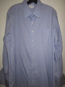 HAMILTON x Richards Greenwich Custom Check Dress Shirt French Cuff Men’s Large - Picture 1 of 12
