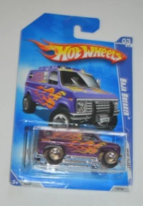 HOT WHEELS 2009 HEAT FLEET '09 - 3/10 - BAJA BREAKER METALLIC PURPLE WITH FLAMES - Picture 1 of 5