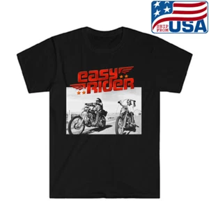Easy Rider Movie Men's Black Size S to 5XL - Picture 1 of 1