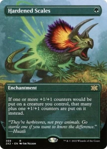Hardened Scales - Foil - Borderless Double Masters 2022 Near Mint, English - MTG - Picture 1 of 1