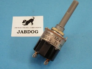 Potenciómetro Egen 24 mm 100K Log 6,3 mm D Interruptor DPST plano B7 20 g EV06 - Imagen 1 de 7