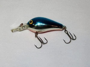 Discontinued ~ Rapala Fat Rap 5 Blue Chrome w/ Orange Belly - Picture 1 of 8