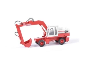 POCLAIN 90 RETRO ROUES Wespe Models 1:87 Bagger Resinmodell fertig gebaut 87102 - Bild 1 von 1