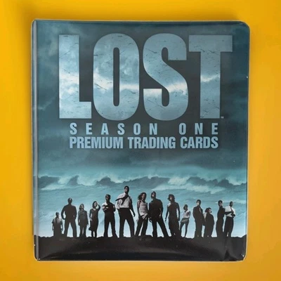 LOST:  SEASON ONE BINDER , BASE SET + SOME CHASE & PROMO CARDS - Image 1 of 4