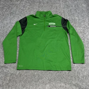 Baylor Bears Sweatshirt Herren L grün Leichtathletik Nike DriFIT Quarter Pullover - Bild 1 von 19