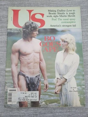 Vintage Magazine, US Weekly, Aug 18 1981, Bo Derek, Barbara Eden, Brooke Shields - Image 1 of 4