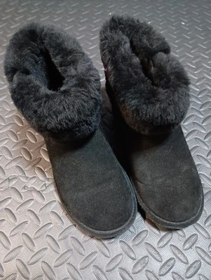 BEARPAW Women's Abby Snow Boot Black 7 M US - Image 1 of 4