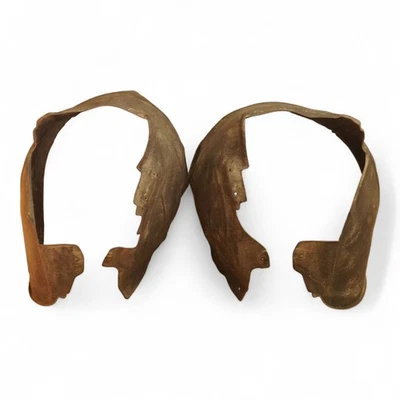 2005-2008 Audi A6 C6 Splash Guard Inner Fender Liner Front Lh Rh Set Of 2 Oem Foto 1 de 4