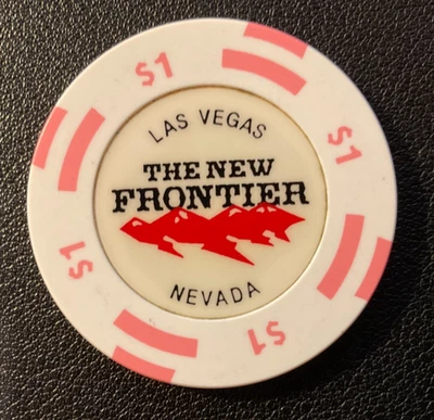 Ficha de casino de $1 - LA NUEVA FRONTERA - Las Vegas, Nevada Foto 1 de 2
